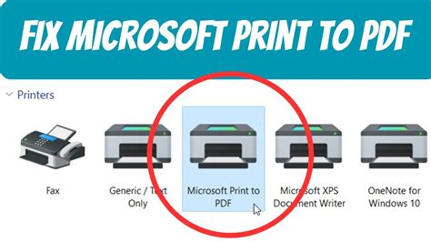 print to adobe pdf not working.